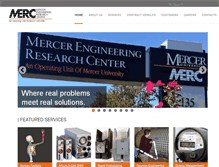 Tablet Screenshot of merc-mercer.org